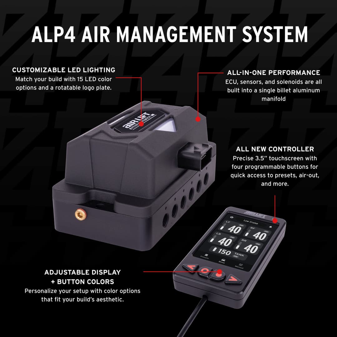 Air Lift ALP4 4P - 1/4''