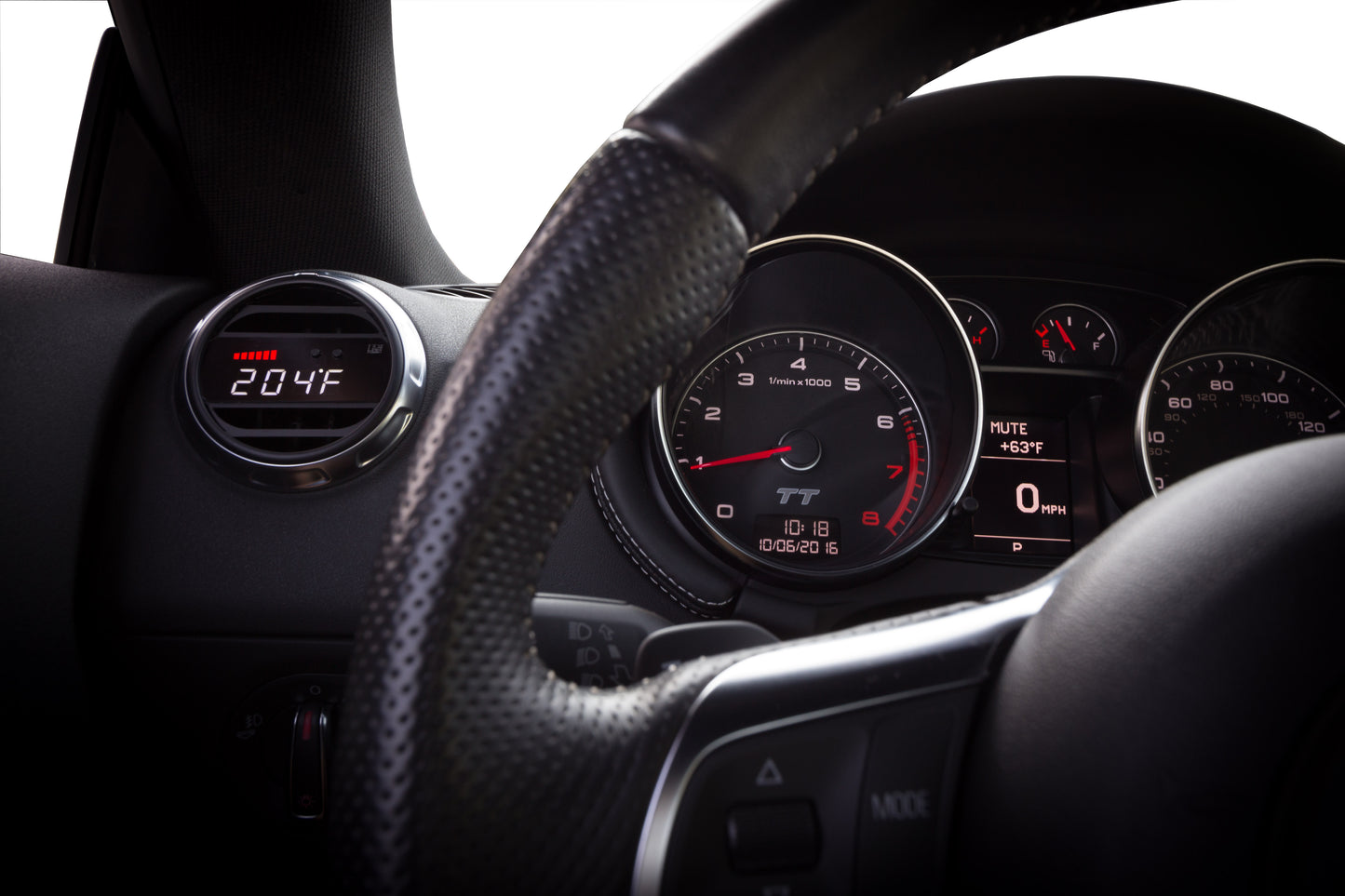 P3 V3 OBD2 - Audi 8P Gauge (2006-2013) With Vent